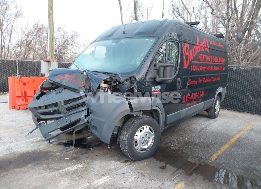 Photo 2 of 2018 Ram Promaster 2500 HIGH ROOF 159 WB (VIN 3C6TRVDG4JE116695)