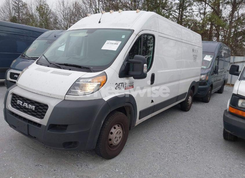 Photo 2 of 2020 Ram Promaster 2500 HIGH ROOF 159 WB (VIN 3C6TRVDG4LE101617)