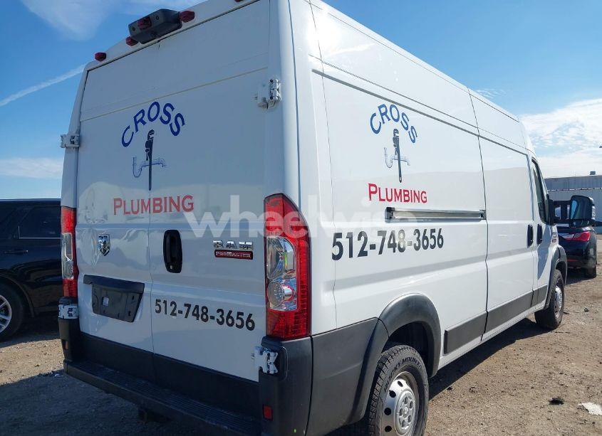 Photo 4 of 2019 Ram Promaster 2500 HIGH ROOF 159 WB (VIN 3C6TRVDG5KE531378)