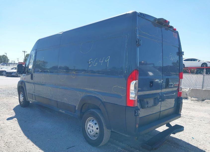 Photo 3 of 2019 Ram Promaster 2500 HIGH ROOF 159 WB (VIN 3C6TRVDG7KE520804)
