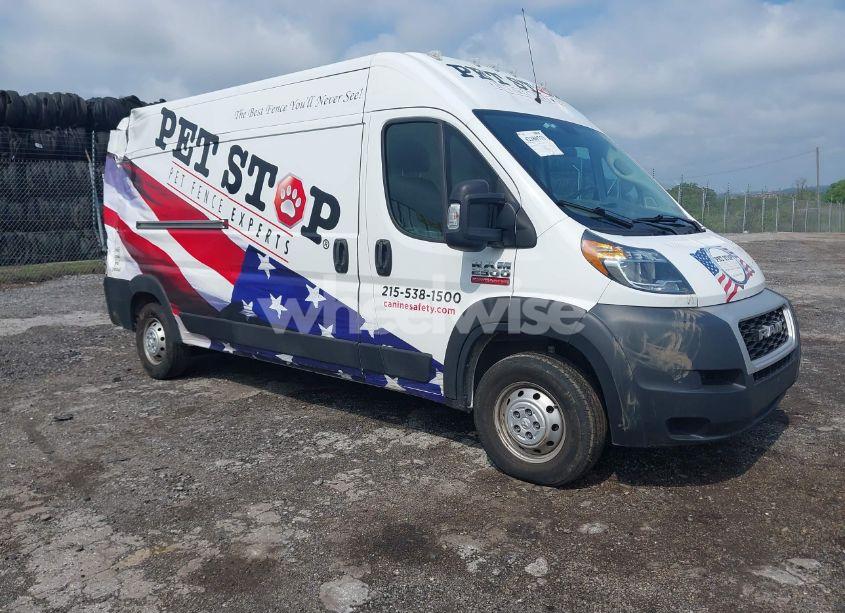 2019 Ram Promaster 2500 HIGH ROOF 159 WB (VIN 3C6TRVDG7KE561630) main photo