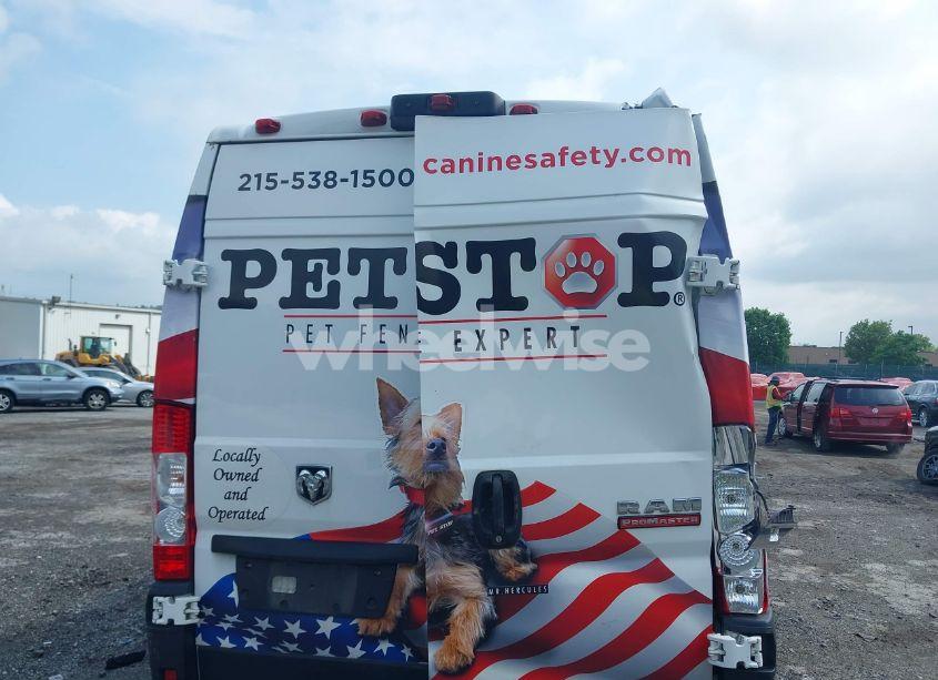 Photo 16 of 2019 Ram Promaster 2500 HIGH ROOF 159 WB (VIN 3C6TRVDG7KE561630)