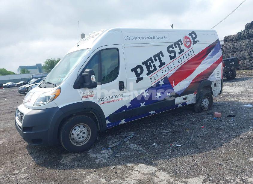 Photo 2 of 2019 Ram Promaster 2500 HIGH ROOF 159 WB (VIN 3C6TRVDG7KE561630)