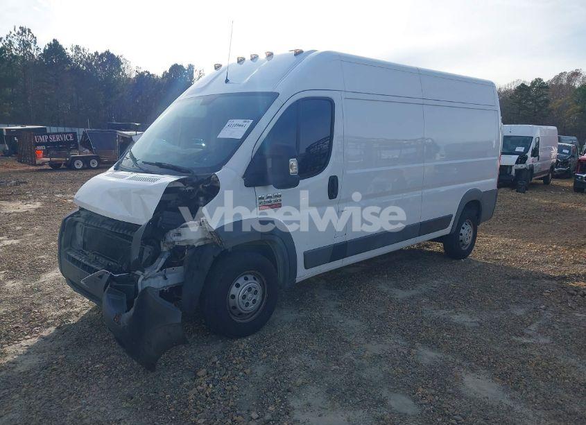 Photo 2 of 2018 Ram Promaster 2500 HIGH ROOF 159 WB (VIN 3C6TRVDG8JE114450)