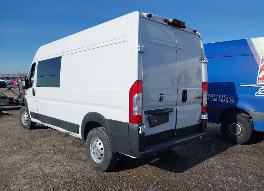 Photo 3 of 2020 Ram Promaster 2500 HIGH ROOF 159 WB (VIN 3C6TRVDG8LE126410)