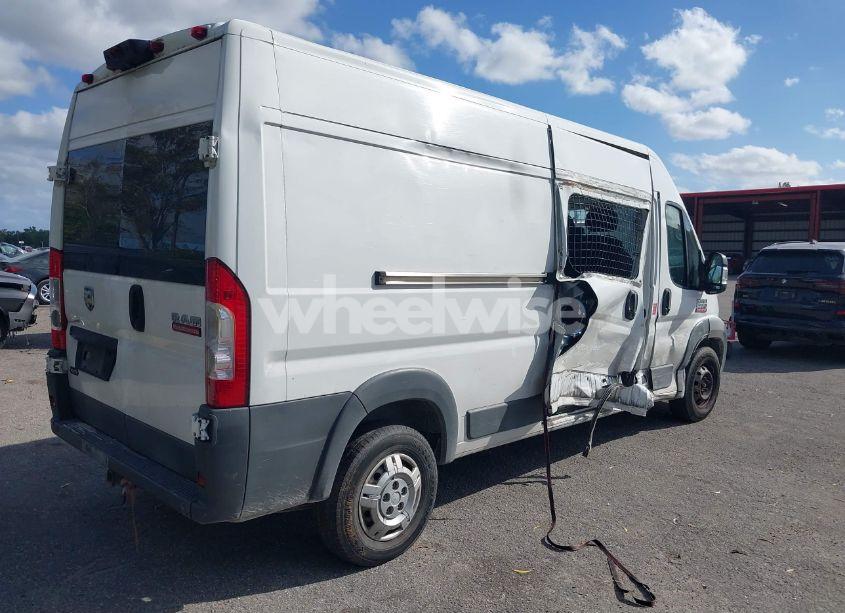 Photo 4 of 2018 Ram Promaster 2500 HIGH ROOF 159 WB (VIN 3C6TRVDGXJE120167)