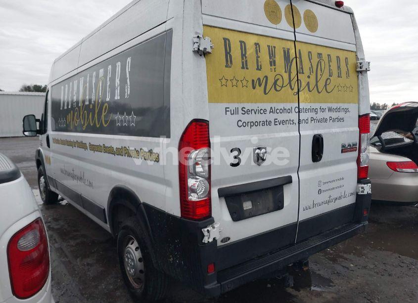 Photo 3 of 2020 Ram Promaster 2500 HIGH ROOF 159 WB (VIN 3C6TRVDGXLE110693)