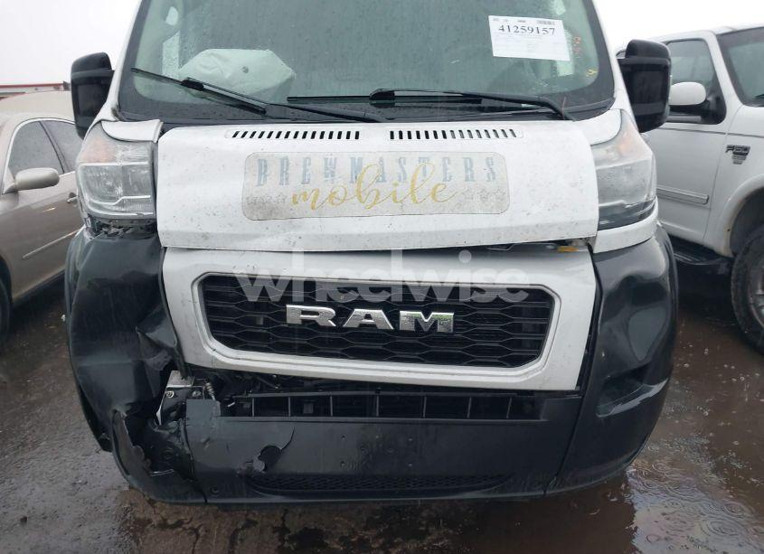 Photo 6 of 2020 Ram Promaster 2500 HIGH ROOF 159 WB (VIN 3C6TRVDGXLE110693)