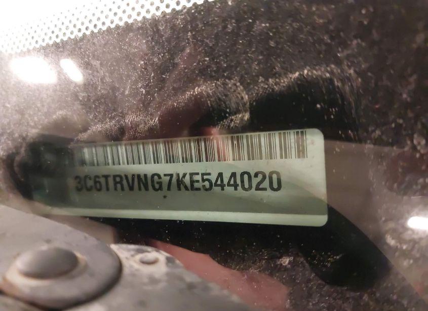 Photo 9 of 2019 Ram Promaster 1500 LOW ROOF 118 WB (VIN 3C6TRVNG7KE544020)