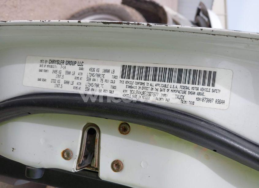 Photo 9 of 2014 Ram 2500 TRADESMAN (VIN 3C6UR4HJ8EG327977)