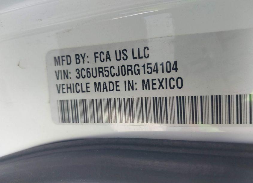 Photo 9 of 2024 Ram 2500 TRADESMAN 4X4 6'4 BOX (VIN 3C6UR5CJ0RG154104)