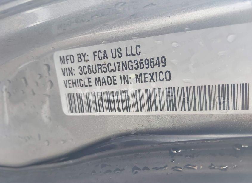 Photo 9 of 2022 Ram 2500 TRADESMAN 4X4 6'4 BOX (VIN 3C6UR5CJ7NG369649)