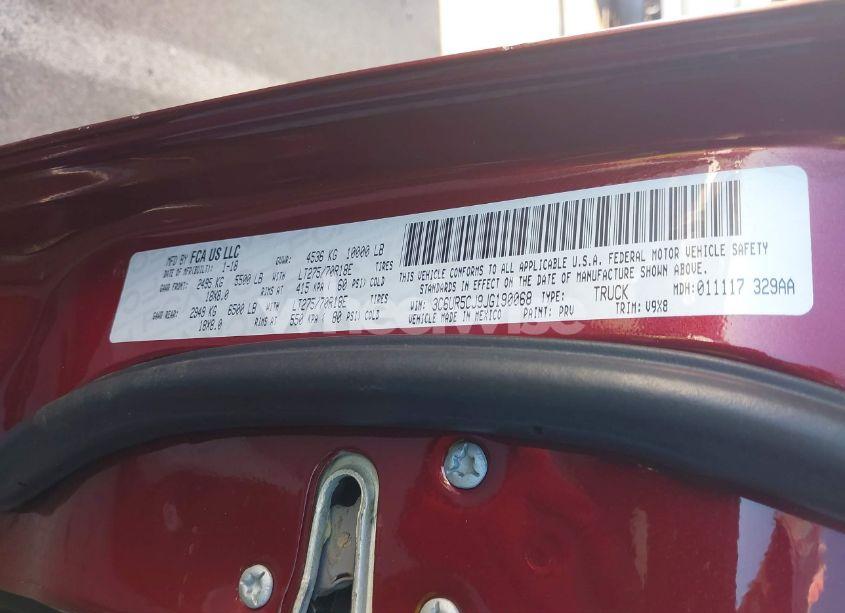 Photo 9 of 2018 Ram 2500 TRADESMAN 4X4 6'4 BOX (VIN 3C6UR5CJ9JG190068)