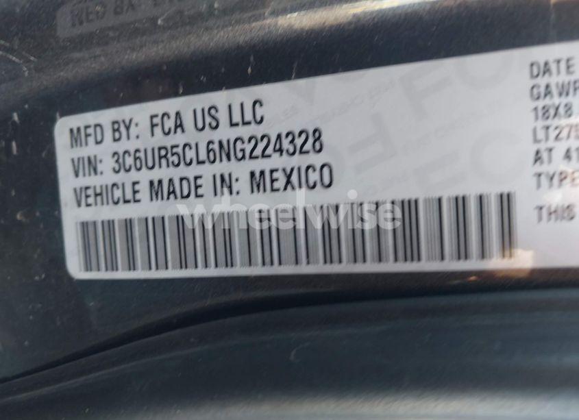 Photo 9 of 2022 Ram 2500 TRADESMAN 4X4 6'4 BOX (VIN 3C6UR5CL6NG224328)