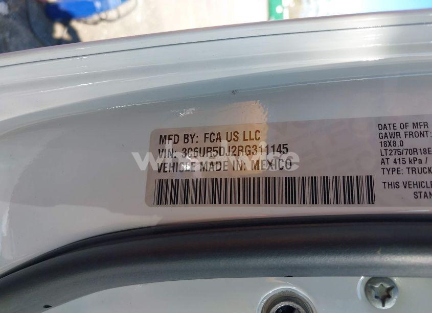 Photo 9 of 2024 Ram 2500 BIG HORN 4X4 6'4 BOX (VIN 3C6UR5DJ2RG311145)