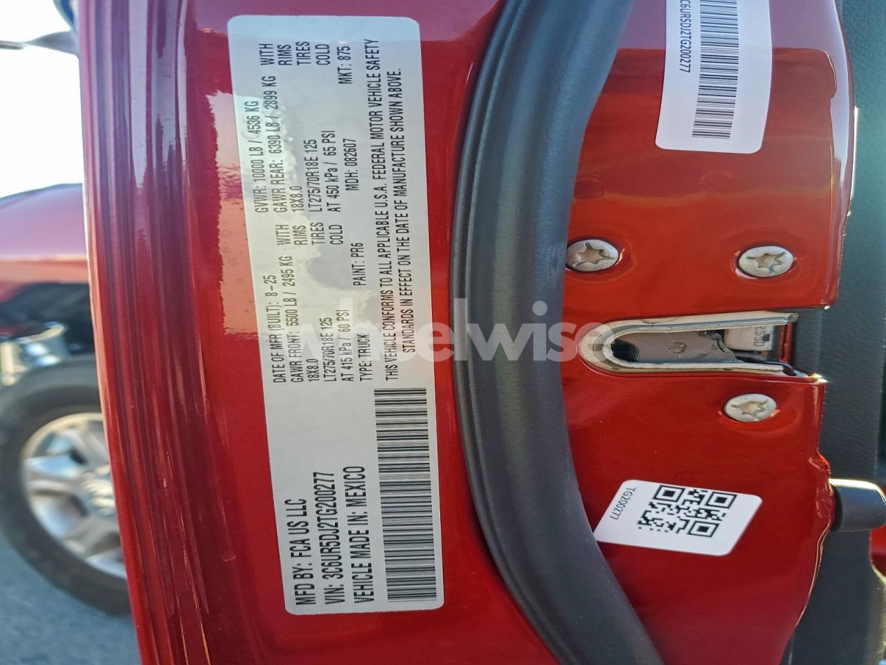 Photo 12 of 2026 RAM 2500 BIG HORN (VIN 3C6UR5DJ2TG200277)