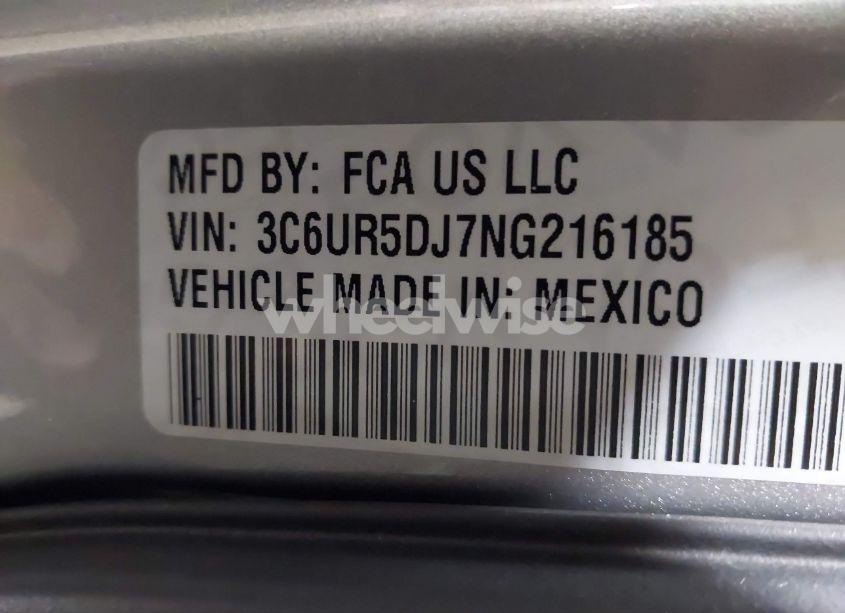 Photo 9 of 2022 Ram 2500 BIG HORN 4X4 6'4 BOX (VIN 3C6UR5DJ7NG216185)