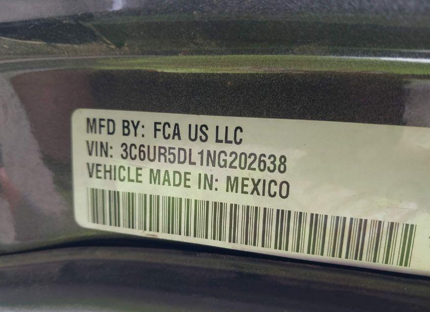 Photo 9 of 2022 Ram 2500 BIG HORN 4X4 6'4 BOX (VIN 3C6UR5DL1NG202638)