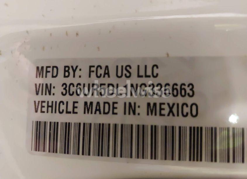 Photo 9 of 2022 Ram 2500 BIG HORN 4X4 6'4 BOX (VIN 3C6UR5DL1NG336663)