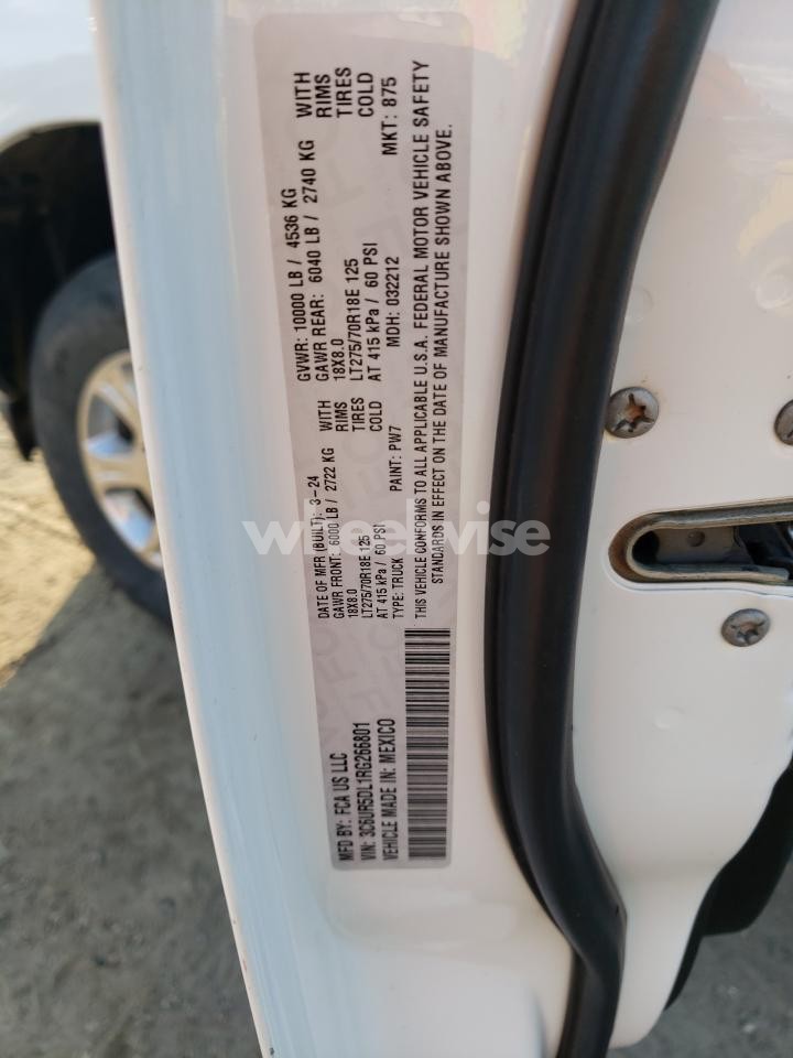 Photo 12 of 2024 RAM 2500 BIG HORN (VIN 3C6UR5DL1RG266801)