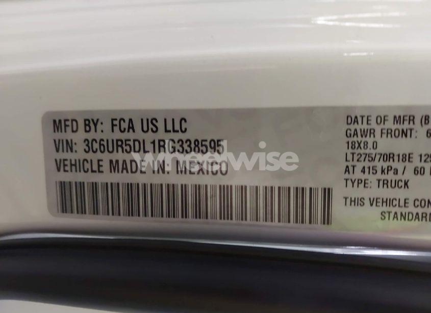 Photo 9 of 2024 Ram 2500 BIG HORN 4X4 6'4 BOX (VIN 3C6UR5DL1RG338595)