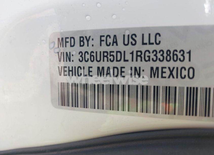 Photo 9 of 2024 Ram 2500 BIG HORN 4X4 6'4 BOX (VIN 3C6UR5DL1RG338631)