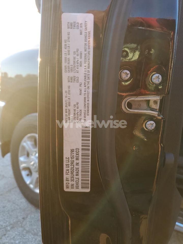 Photo 12 of 2024 RAM 2500 BIG HORN (VIN 3C6UR5DL2RG157795)