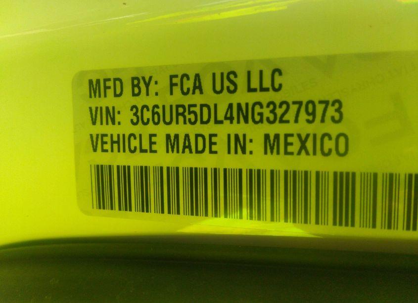 Photo 9 of 2022 Ram 2500 BIG HORN 4X4 6'4 BOX (VIN 3C6UR5DL4NG327973)