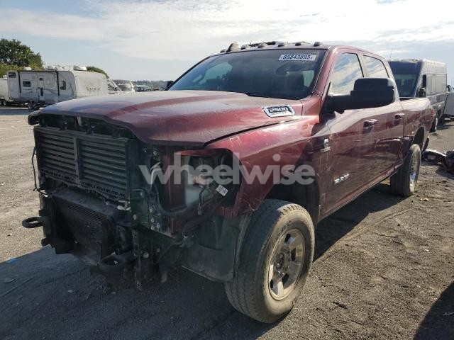 Photo 3 of 2022 RAM 2500BIG HORN CREW 6.7L 4X4 (VIN 3C6UR5DL5NG105409)