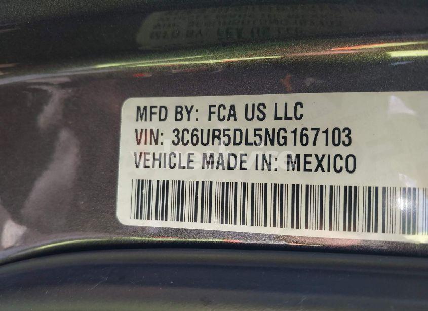 Photo 9 of 2022 Ram 2500 BIG HORN 4X4 6'4 BOX (VIN 3C6UR5DL5NG167103)