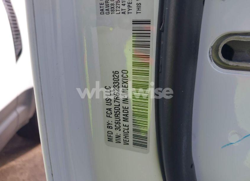 Photo 9 of 2024 Ram 2500 BIG HORN 4X4 6'4 BOX (VIN 3C6UR5DL7RG233026)