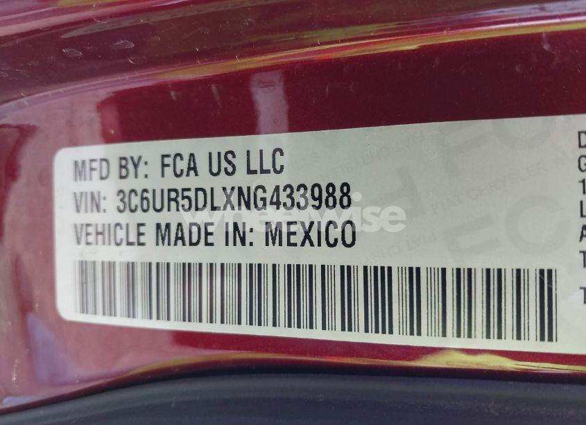 Photo 9 of 2022 Ram 2500 LONE STAR 4X4 6'4 BOX (VIN 3C6UR5DLXNG433988)