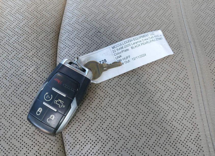 Photo 11 of 2022 Ram 2500 LARAMIE 4X4 6'4 BOX (VIN 3C6UR5FJ8NG171013)