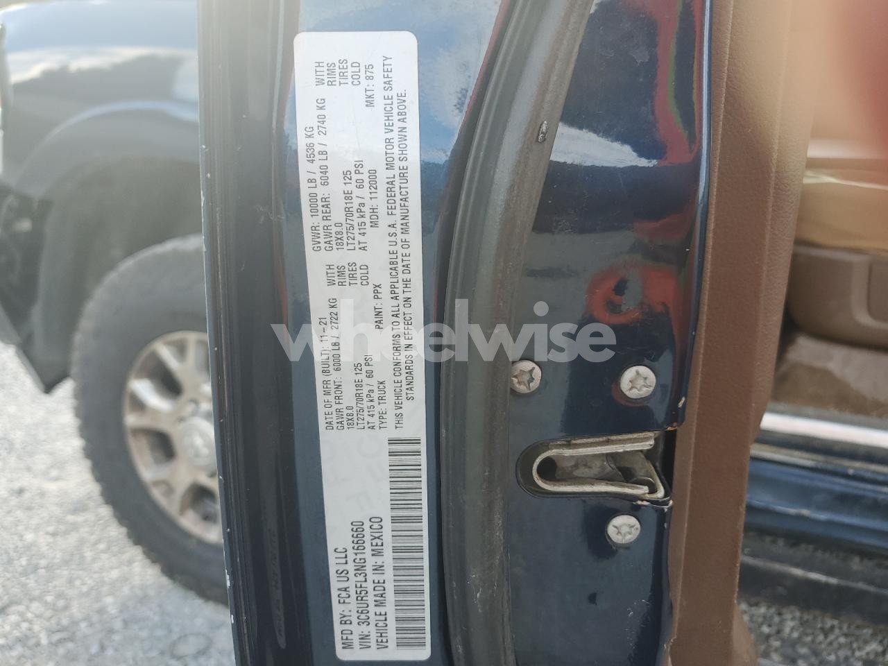 Photo 12 of 2022 RAM 2500 LARAMIE (VIN 3C6UR5FL3NG166660)