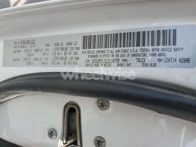 Photo 10 of 2020 RAM 2500 LARAMIE (VIN 3C6UR5FL5LG110779)