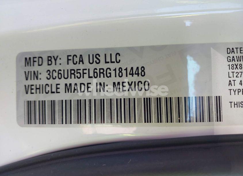 Photo 9 of 2024 Ram 2500 LARAMIE 4X4 6'4 BOX (VIN 3C6UR5FL6RG181448)