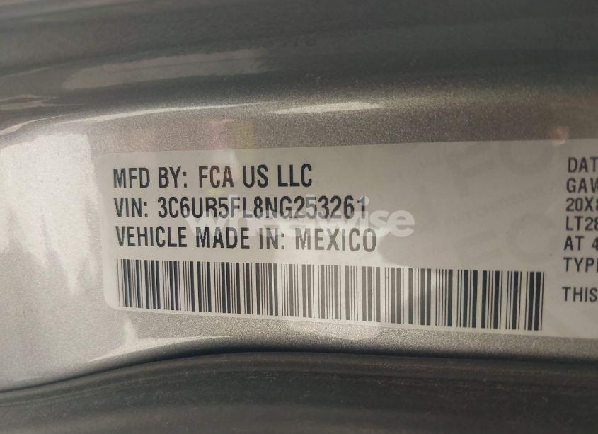 Photo 9 of 2022 Ram 2500 LARAMIE 4X4 6'4 BOX (VIN 3C6UR5FL8NG253261)