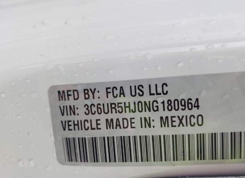 Photo 9 of 2022 Ram 2500 TRADESMAN 4X4 8' BOX (VIN 3C6UR5HJ0NG180964)