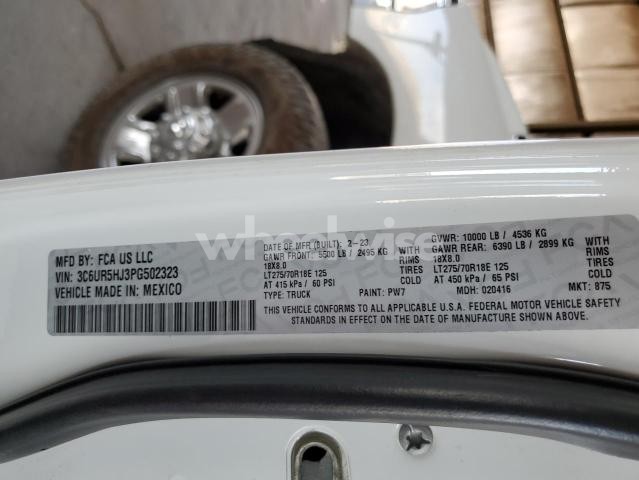 Photo 10 of 2023 RAM 2500 TRADESMAN (VIN 3C6UR5HJ3PG502323)