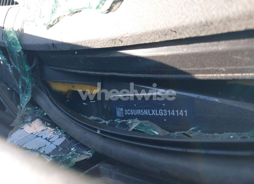 Photo 9 of 2020 Ram 2500 LARAMIE 4X4 6'4 BOX (VIN 3C6UR5NLXLG314141)