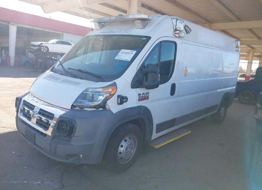 Photo 2 of 2016 Ram Promaster 3500 HIGH ROOF (VIN 3C6URVHG6GE109433)