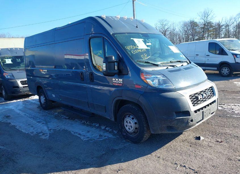 2019 Ram Promaster 3500 CARGO VAN HIGH ROOF 159 WB EXT (VIN 3C6URVJG0KE555354) main photo