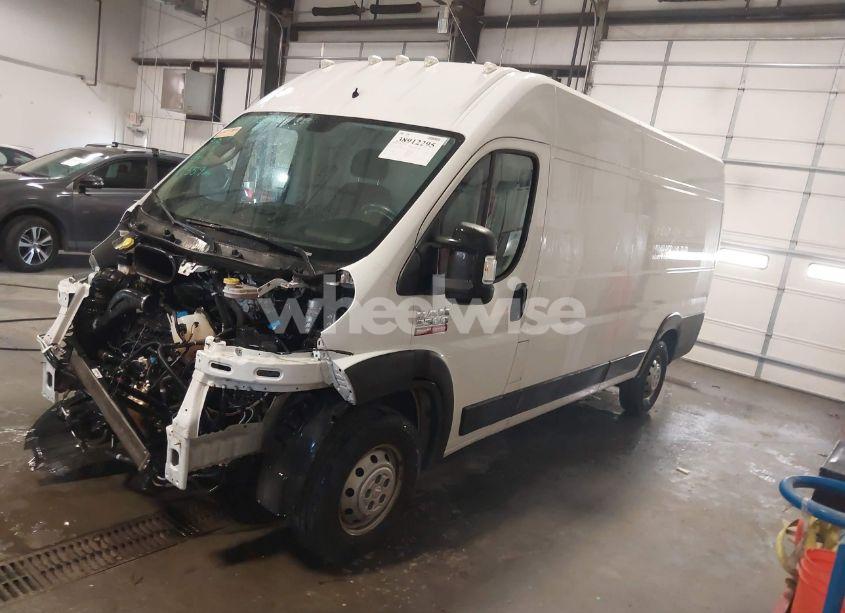 Photo 2 of 2019 Ram Promaster 3500 CARGO VAN HIGH ROOF 159 WB EXT (VIN 3C6URVJG0KE558562)