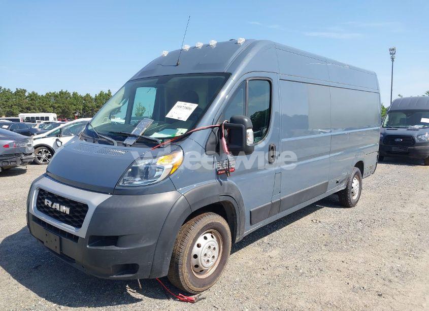 Photo 2 of 2019 Ram Promaster 3500 CARGO VAN HIGH ROOF 159 WB EXT (VIN 3C6URVJG0KE560232)