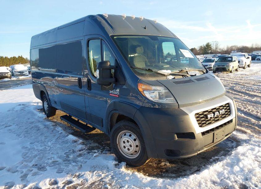 2019 Ram Promaster 3500 CARGO VAN HIGH ROOF 159 WB EXT (VIN 3C6URVJG1KE542239) main photo