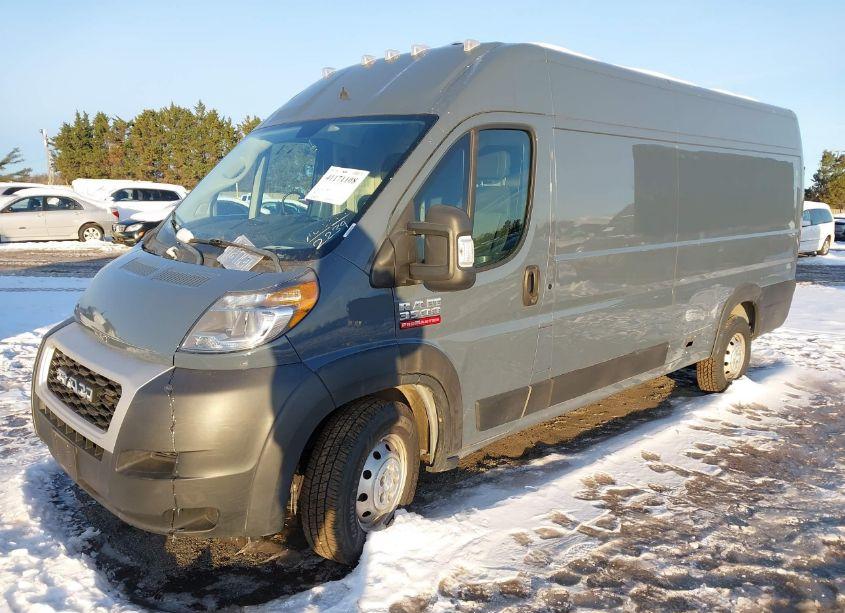Photo 2 of 2019 Ram Promaster 3500 CARGO VAN HIGH ROOF 159 WB EXT (VIN 3C6URVJG1KE542239)