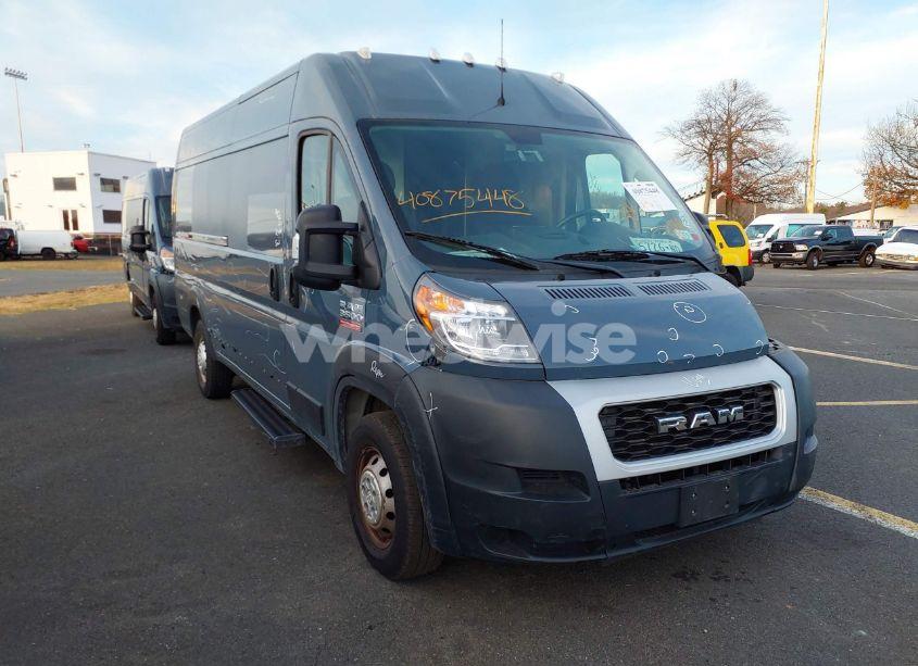 2019 Ram Promaster 3500 CARGO VAN HIGH ROOF 159 WB EXT (VIN 3C6URVJG1KE548431) main photo
