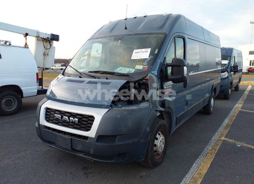 Photo 2 of 2019 Ram Promaster 3500 CARGO VAN HIGH ROOF 159 WB EXT (VIN 3C6URVJG1KE548431)