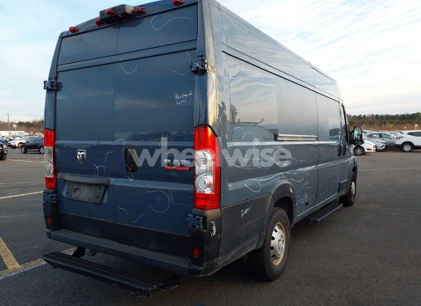 Photo 4 of 2019 Ram Promaster 3500 CARGO VAN HIGH ROOF 159 WB EXT (VIN 3C6URVJG1KE548431)
