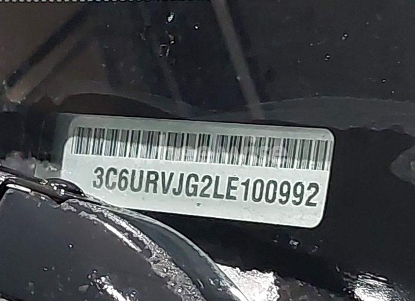 Photo 9 of 2020 Ram Promaster 3500 CARGO VAN HIGH ROOF 159 WB EXT (VIN 3C6URVJG2LE100992)